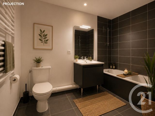 Appartement F2 à vendre - 2 pièces - 41.6 m2 - OZOIR LA FERRIERE - 77 - ILE-DE-FRANCE - Century 21 Marques Calmettes