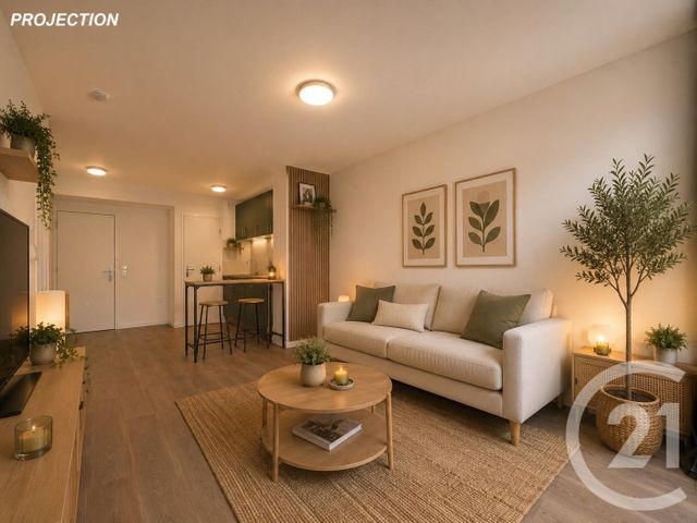 Appartement F2 à vendre - 2 pièces - 41.6 m2 - OZOIR LA FERRIERE - 77 - ILE-DE-FRANCE - Century 21 Marques Calmettes